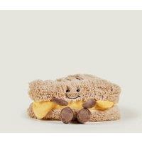 Warmies Large Microwaveable Plush Grilled Cheese in Light Brown
