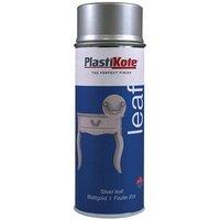 Plastikote Leaf Spray Silver 400Ml