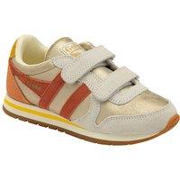 Gola Classics 'Daytona Blaze' Kids Strap Trainers in Gold | Size: Infant 12