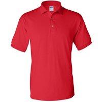 Gildan Men's Adult DryBlend Jersey Short Sleeve Polo Shirt in Red | Size: Large