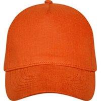 Elevate Men's Doyle 5 Panel Cap in Orange