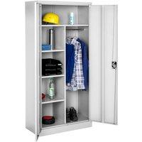 tectake Filing Cabinet in Grey