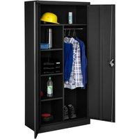 tectake Filing Cabinet in Black