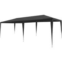 Berkfield Home Party Tent 3x6 m PE Anthracite in Black