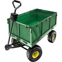 tectake Garden Trolley in Green