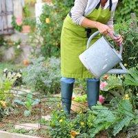 OUTSUNNY 6PCs Decorative Garden Fencing 24in x 12ft Metal Border Edging in Black