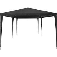 Berkfield Home Party Tent 3x6 m PE Anthracite in Black