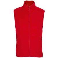 SOL'S Men's Factor Microfleece Body Warmer in Red | Size: XL