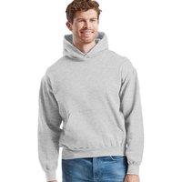 Fruit of the Loom Men's Supercotton Heather Hoodie in Mid Grey | Size: Large