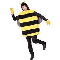 Fiestas Guirca Men's Fancy Dress Adult Bumblebee in Black | Size: Large