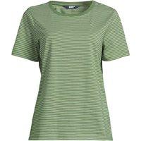 Lands' End Women's Supima Crew Neck T-Shirt in Bright Green | Size: 10-12
