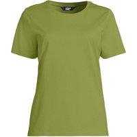 Lands' End Women's Petite Supima Crew Neck T-Shirt in Bright Green | Size: 10-12
