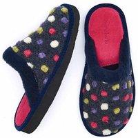 Moshulu Women's 'Malia 2' Mule Slippers in Indigo | Size: 7