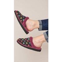 Moshulu Women's 'Malia 2' Mule Slippers in Dark Grey | Size: 7