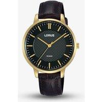 Lorus Women's Brown Strap Watch RG276TX9 in Black