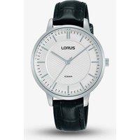 Lorus Women's Black Strap Watch RG277TX9 in Silver