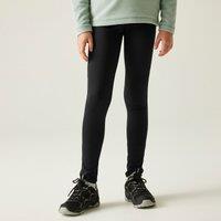 Regatta Barlia Stretch Winter Leggings in Jet Black | Size: 13 Years
