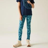 Regatta Barlia Stretch Winter Leggings in Blue | Size: 13 Years