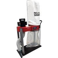 Lumberjack 57L Dust Extractor 750W with Floor Cleaner Attachment & Swivel Castors in Red | Size: 1000mm x 400mm