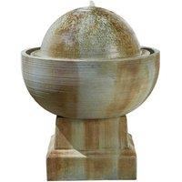 Altico Garden Products Ltd Treviso Water Feature - L9.7 x W9.7 x H8.7 cm in Brown