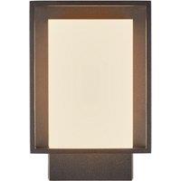 Nordlux Modern Outdoor Wall Light Black Aluminium Intergrated LED Weatherproof - Mains Powered, IP44
