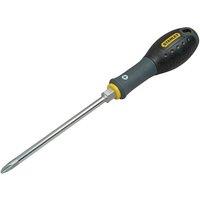 Stanley Fatmax Bolster Screwdrivers Phillips Tip Ph3 X 150Mm in Grey