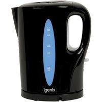 Igenix Cordless Jug Kettle, 1.7 Litre, 2200W in Black