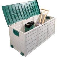 BARGAINS-GALORE Outdoor Garden Furniture Storage Box Plastic Utility Chest Shed Box