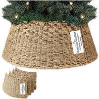 Deco Express Christmas Tree Skirt Beige Xmas Dcor Decoration