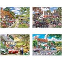The House Of Puzzles Tales From The Tavern - 4 x 500 Piece Jigsaw Puzzles