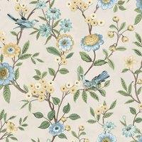 Fine Dcor Eleanor Floral Wallpaper in Natural