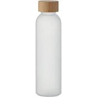 MidOcean Abe Frosted Bamboo 500ml Bottle in Off-White