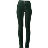 Lands' End Women's Slim Leg Velvet Jeans, High Waisted in Emerald | Size: 16