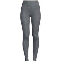 Lands' End Women's Plus Serious Sweats Fleece-lined Leggings in Charcoal | Size: 20