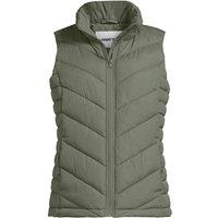 Lands' End Women's Plus Feather Free Gilet in Green | Size: 20-22