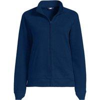 Lands' End Women's Zip Front Serious Sweats Sweatshirt Jacket in Navy | Size: 20