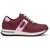Hotter Women's 'Revival' Trainers in Maroon | Size: 3
