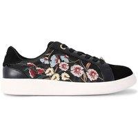 KG Kurt Geiger Women's 'Eliza Embroidery' Trainers in Black | Size: 4