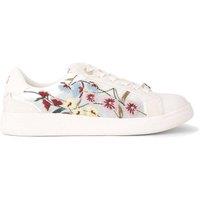 KG Kurt Geiger Women's 'Eliza Embroidery' Trainers in White | Size: 7