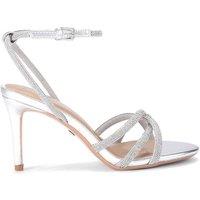 KG Kurt Geiger Women's 'Abra Heel' Heels in Silver | Size: 3