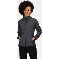 Regatta Women's Octagon Waterproof Softshell Jacket in Dark Grey | Size: 8