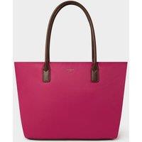 OSPREY LONDON Women's The Voyage Nylon Tote Bag in Raspberry