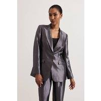 Phase Eight Women's Sade Suit Jacket in Dark Grey | Size: 14