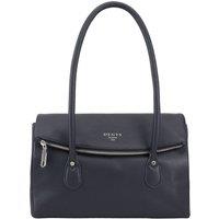 Dents Women's Ashbourne Leather Handbag in Blue