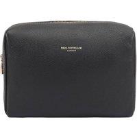 Paul Costelloe Women's Cairo Leather Wash Bag in Black