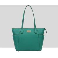 Paul Costelloe Women's Morava Leather Tote/Shoulder Bag in Bottle Green
