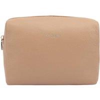 Paul Costelloe Women's Cairo Leather Wash Bag in Beige