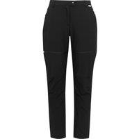 Regatta Women's Mountain Zip Off-Walking Trousers in Jet Black | Size: 20