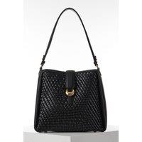 Luella Grey Women's 'Flora' Weave Hobo in Black