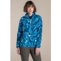 Craghoppers Women's National Trust Reedmace Half Zip Fleece in Blue | Size: 8